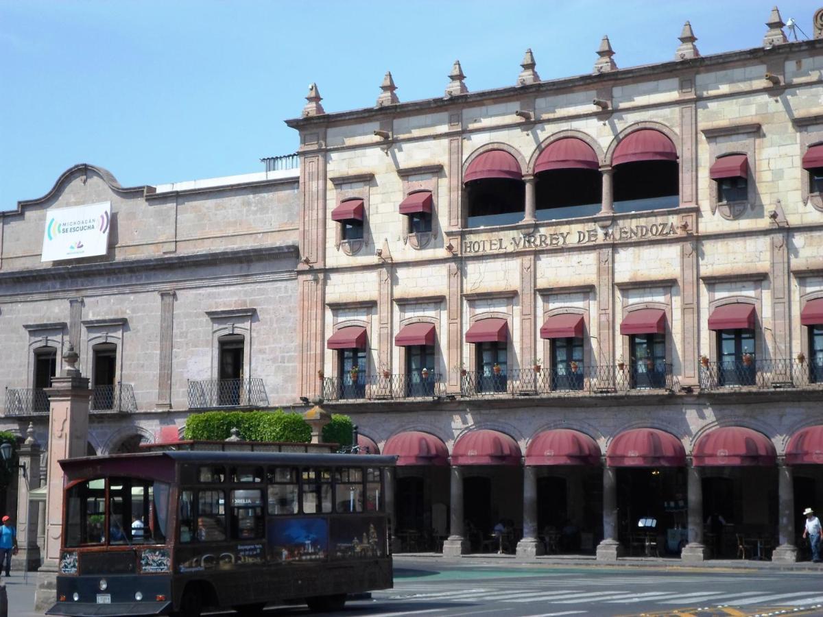 Hotel Virrey De Mendoza Morelia Exterior foto