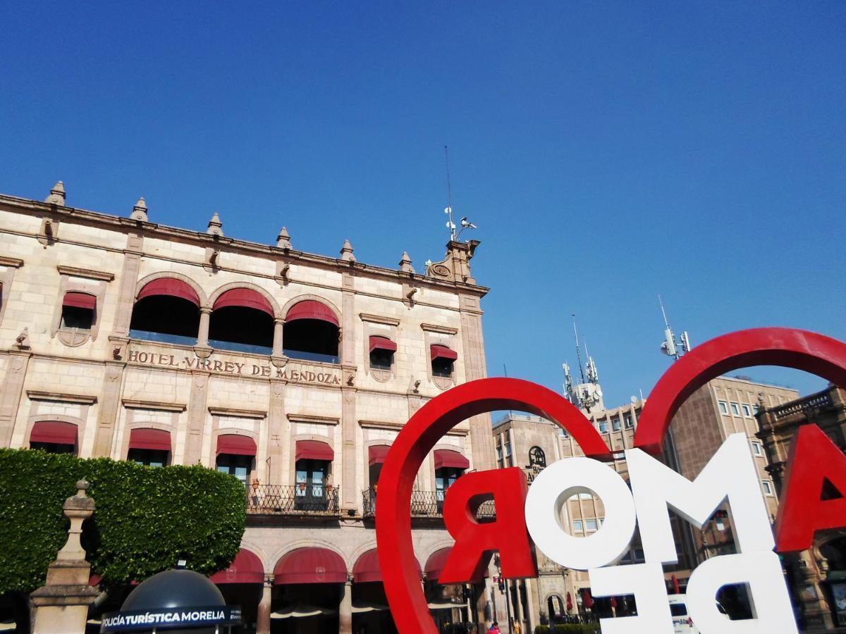 Hotel Virrey De Mendoza Morelia Exterior foto