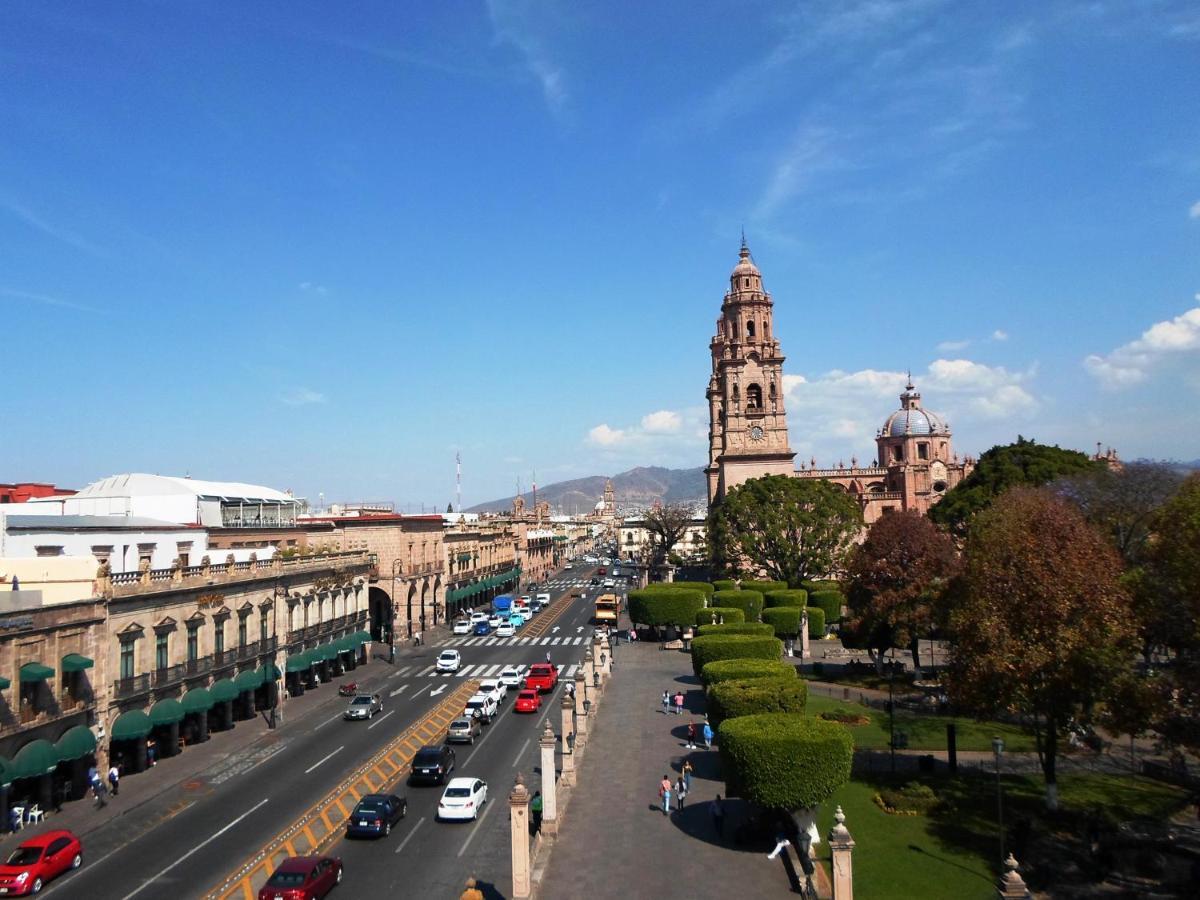 Hotel Virrey De Mendoza Morelia Exterior foto