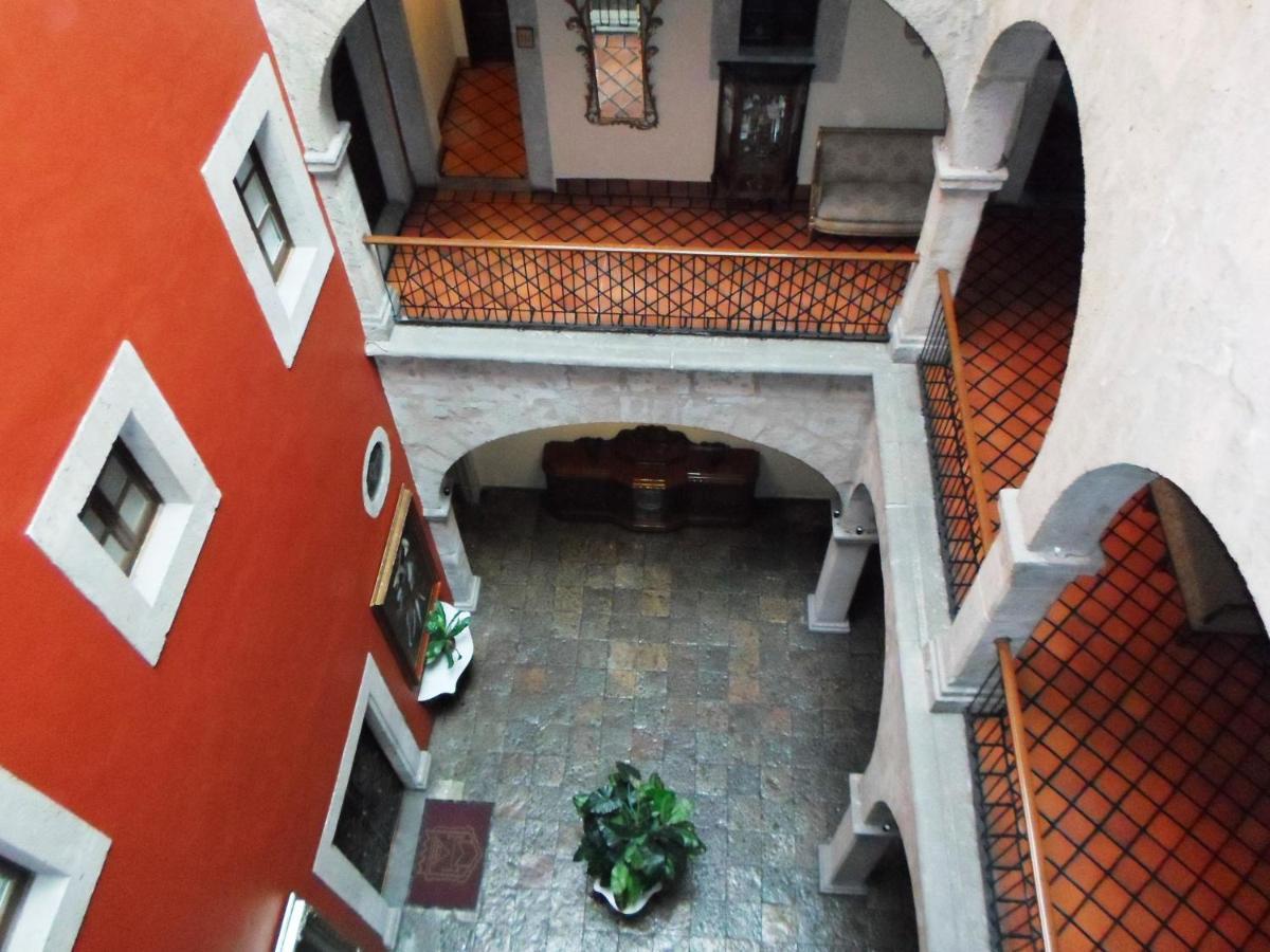 Hotel Virrey De Mendoza Morelia Exterior foto